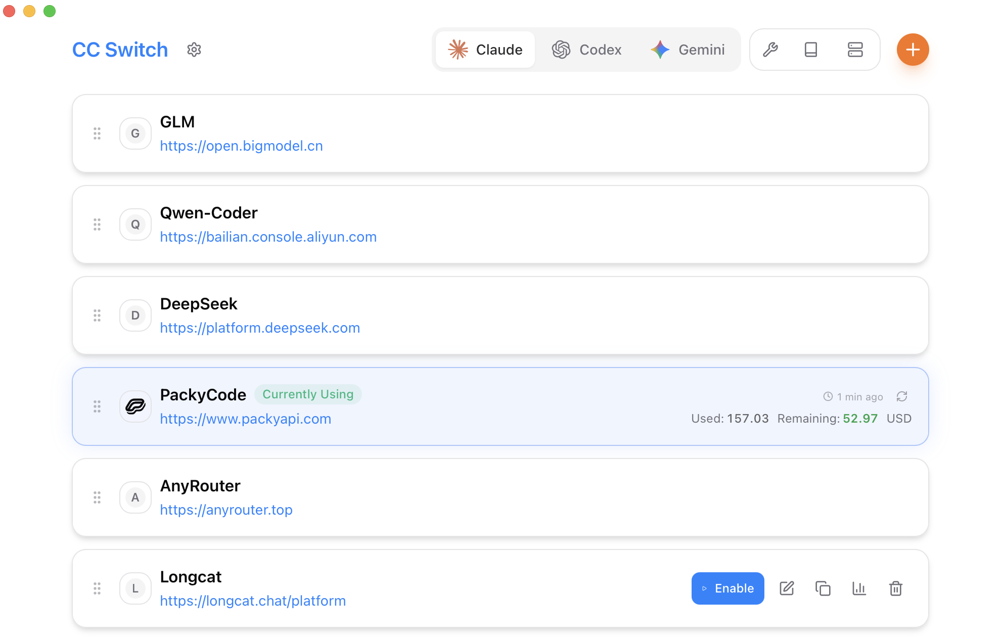 Main Interface